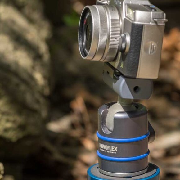 Photography. Novoflex Ball Tripod Head Neiger 19 w/ Shoe Mount -As New - Picture 6 of 6